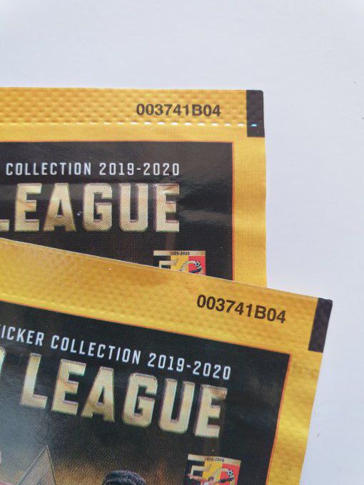 Panini Pro League 2019/2020 Par Pochette extra code