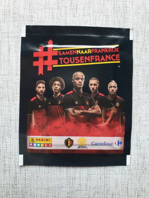 Panini Family carrefour Tous en France (Euro 2016) diable rouge-100 pochettes