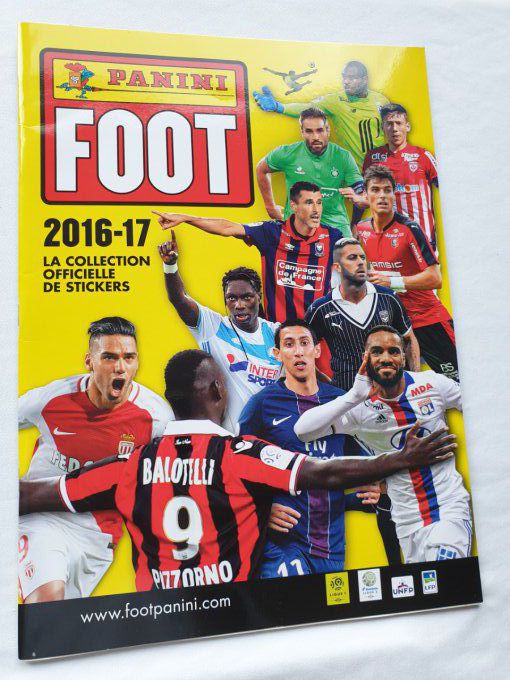 PANINI Panini Album + 5 pochettes foot 2017 2018 x1 1 pièce pas cher