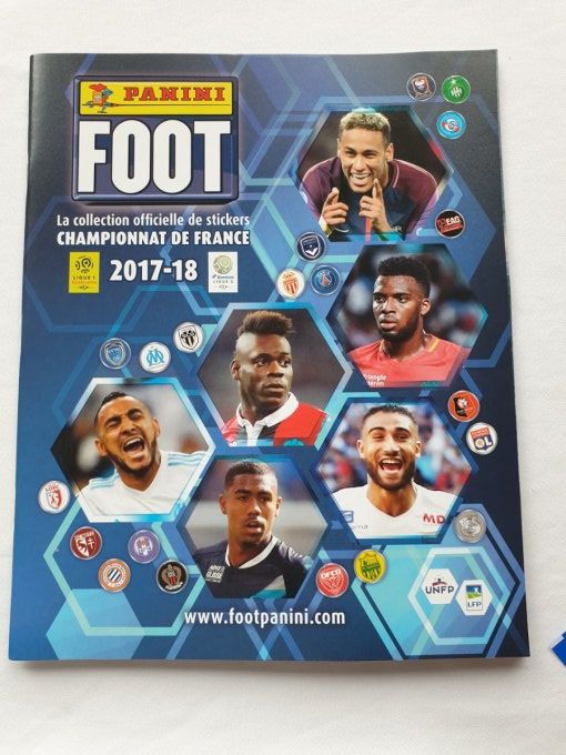 Panini Foot 2017-2018 set complet images+album factory plastifier