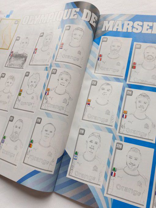 Panini album vide Foot 2018-2019