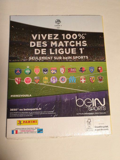 Panini Foot 2014-2015 championnat de France Album vide