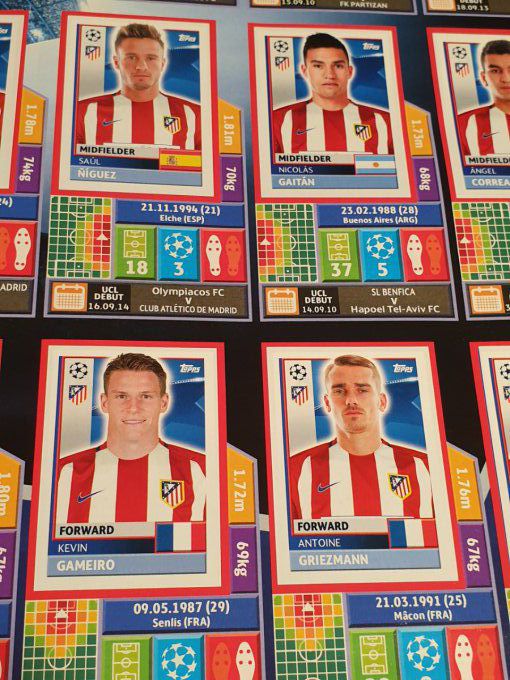 Topps Champions League 2016/2017 Album complet coller