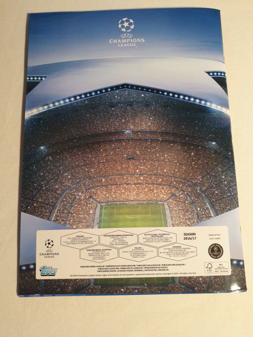 Topps Champions League 2016/2017 Album complet coller