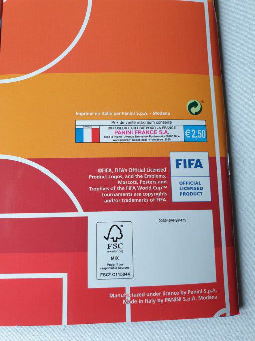 Panini Fifa 365 - 2021 Starterpak version France