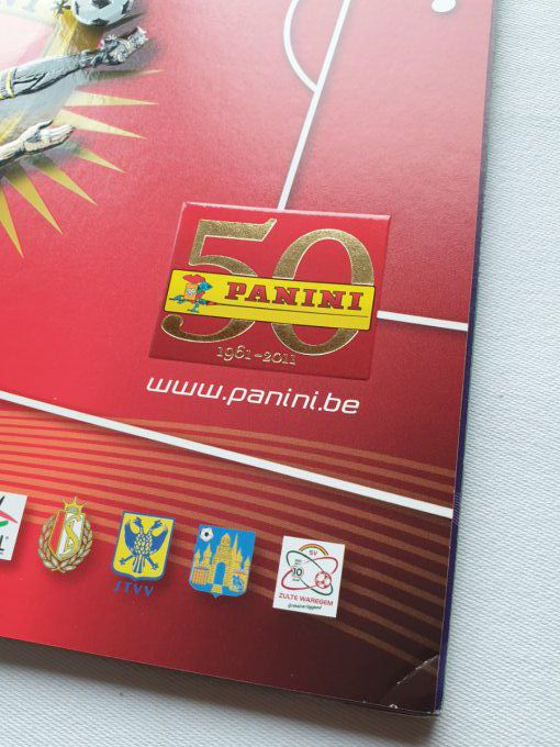 Panini album vide championnat Belge Football 2012 