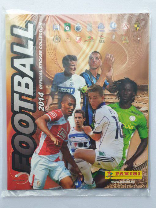 Panini album vide championnat Belge Football 2014