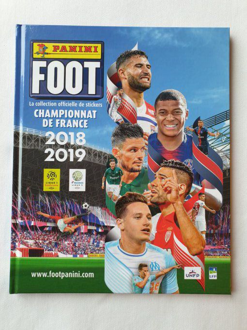 Panini album vide Foot 2018-2019 Cartonner