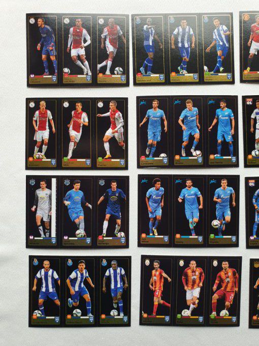 Panini Fifa 365 2016 Lot de 33 sticker joueur en mouvement