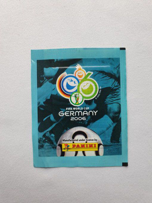 Panini Germany 2006 pochettes mat code Vertical