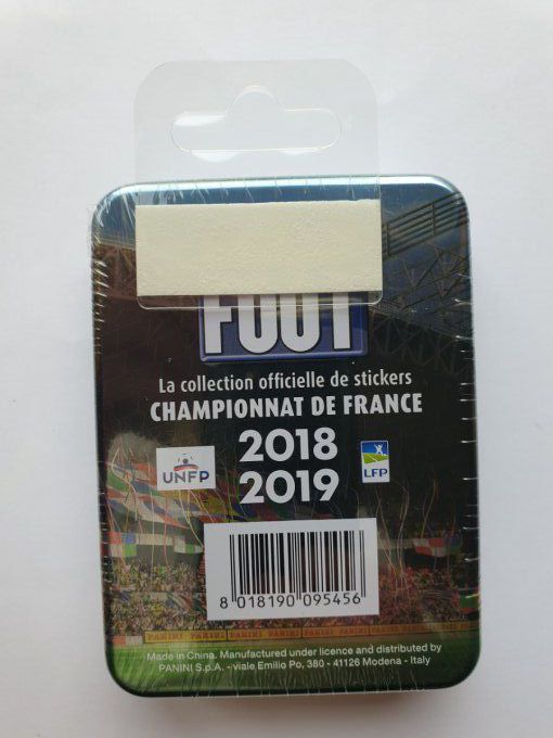 Panini Foot 2018-2019 championnat de France Tin box