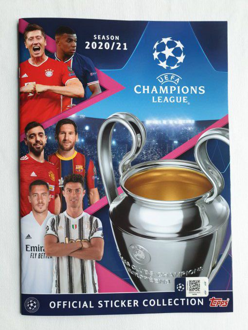 Topps Champions League 2020/2021 Album vide avec Mbapee sticker Free