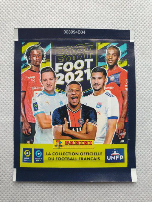 Panini Foot 2021 championnat de France pochette+ extra code