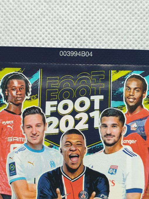 Panini Foot 2021 championnat de France pochette+ extra code