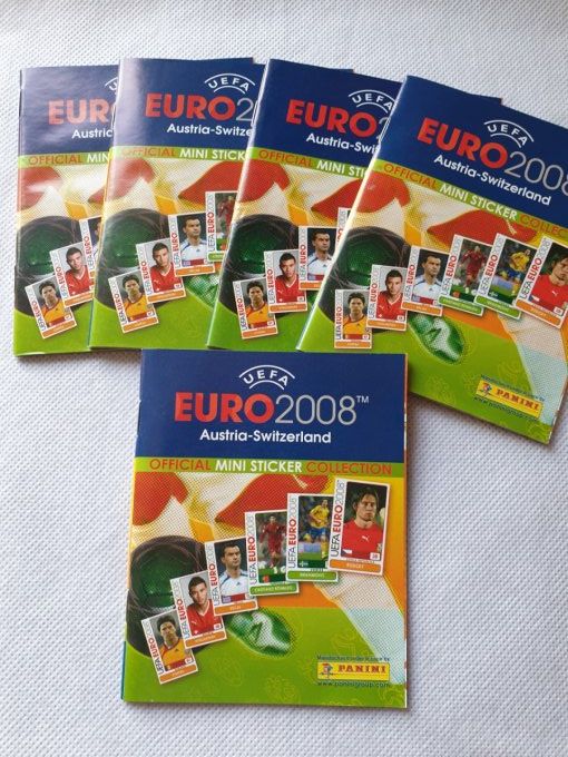 Panini Album vide  Euro 2008 Pocket album