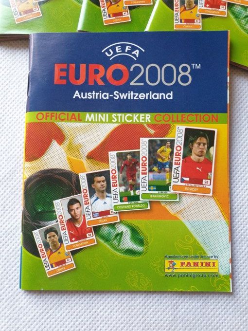 Panini Album vide  Euro 2008 Pocket album