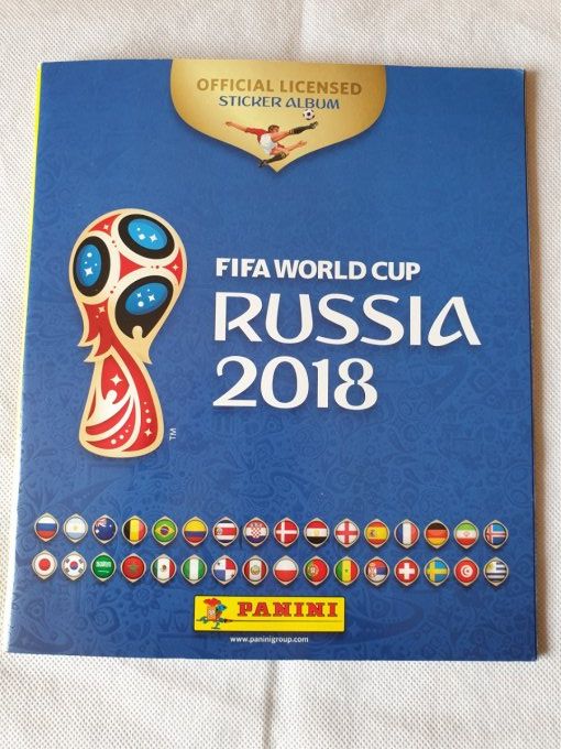 Panini Album vide Russie 2018 souple version  France