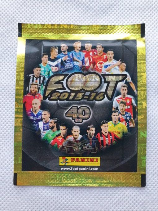 Panini Foot 2015-2016 championnat de France par pochette