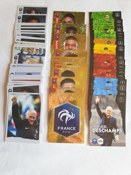 Panini Family au plus près des bleu 2020 set complet sans album