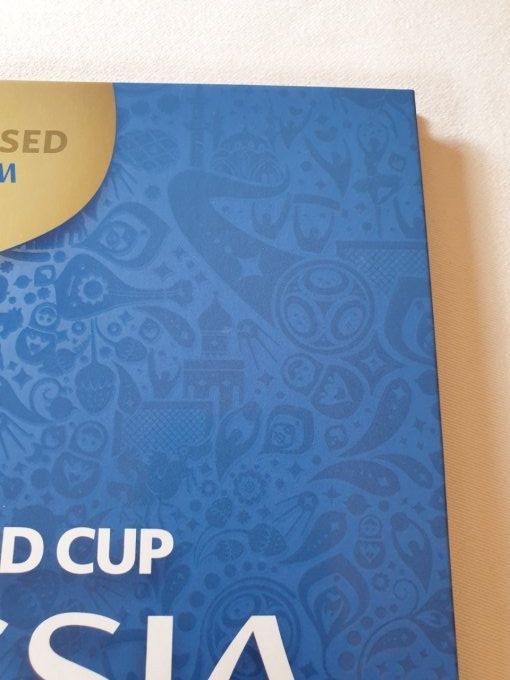 Panini Album vide Russie 2018 Hard Cover France