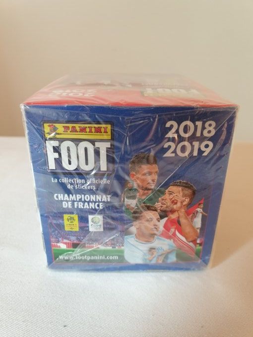 Panini Foot 2018-2019 championnat de France Box 50 pochettes 