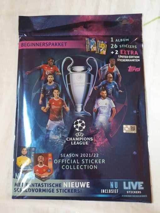 Topps Champions League 2021/2022 Starter Pack  Belge