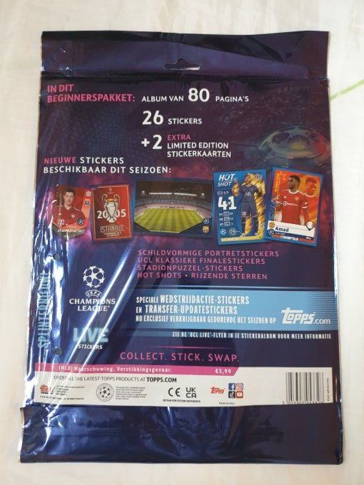 Topps Champions League 2021/2022 Starter Pack  Belge