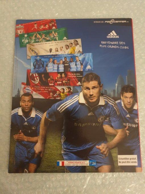 Panini Foot 2009 championnat de France Album vide