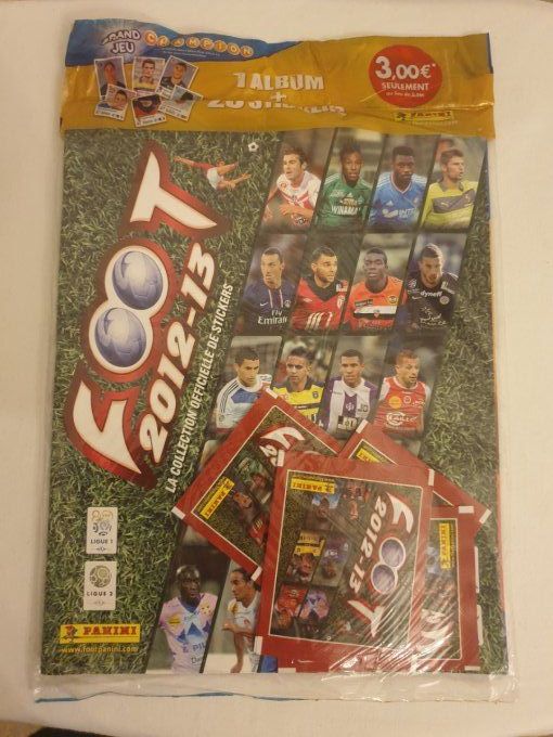 Panini Foot 2012-2013 championnat de France Starter Pack