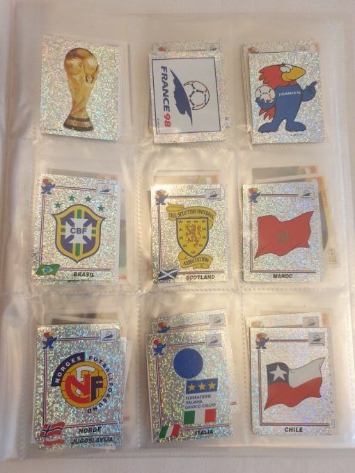 Panini France 1998 Set Complet 561 images +album version belge