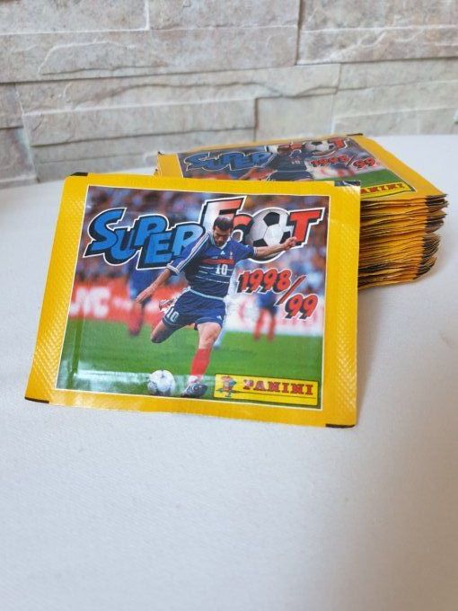 Panini Super Foot 1998-99 championnat de France par pochette