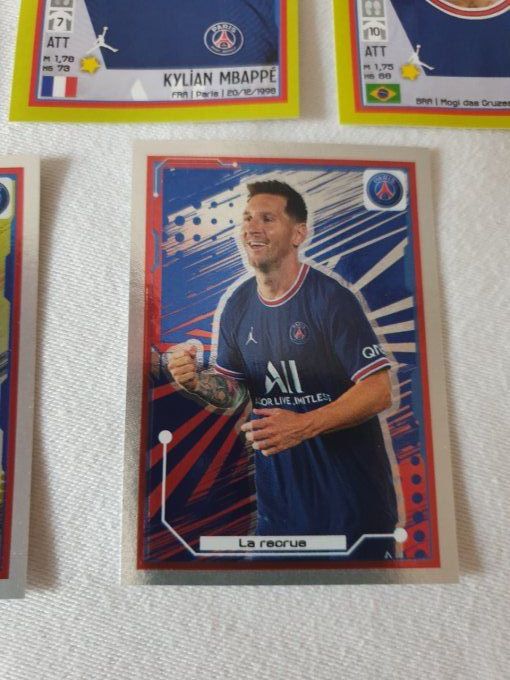 Panini Foot 2022 PSG Team complet