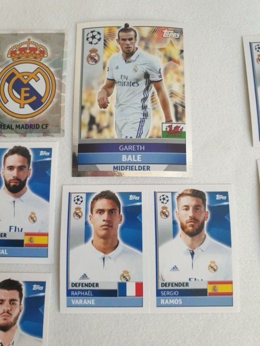 Topps champions league 2016-2017 Madrid team