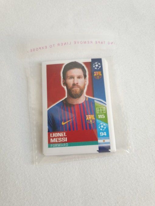 Topps champions League 2017-2018 Barcelone team