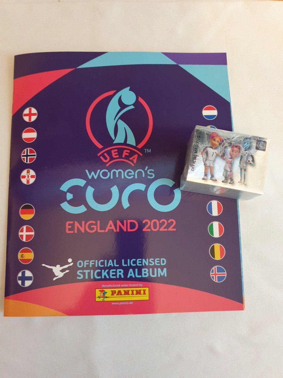 Panini Women Euro england 2022 Set complet 344 images Deutch