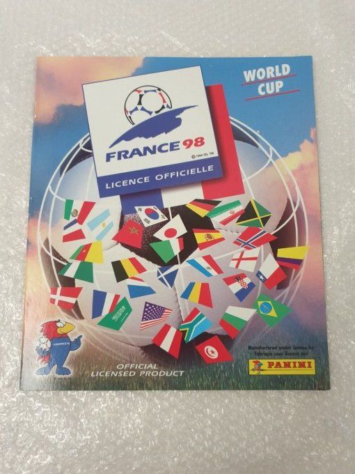 Panini  Album vide France 1998 inter.