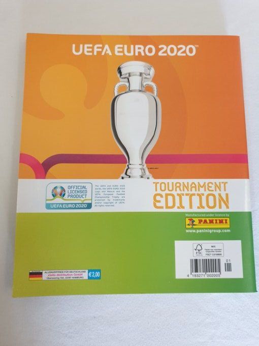 Panini Album vide souple UEFA EURO 2020 Tournament version 678 (D)