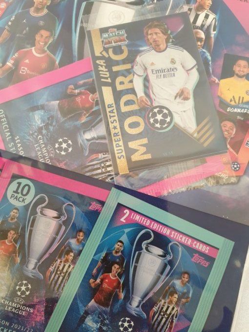 Topps Champions League 2021/2022 collector  multi pak 7 pochettes (B)