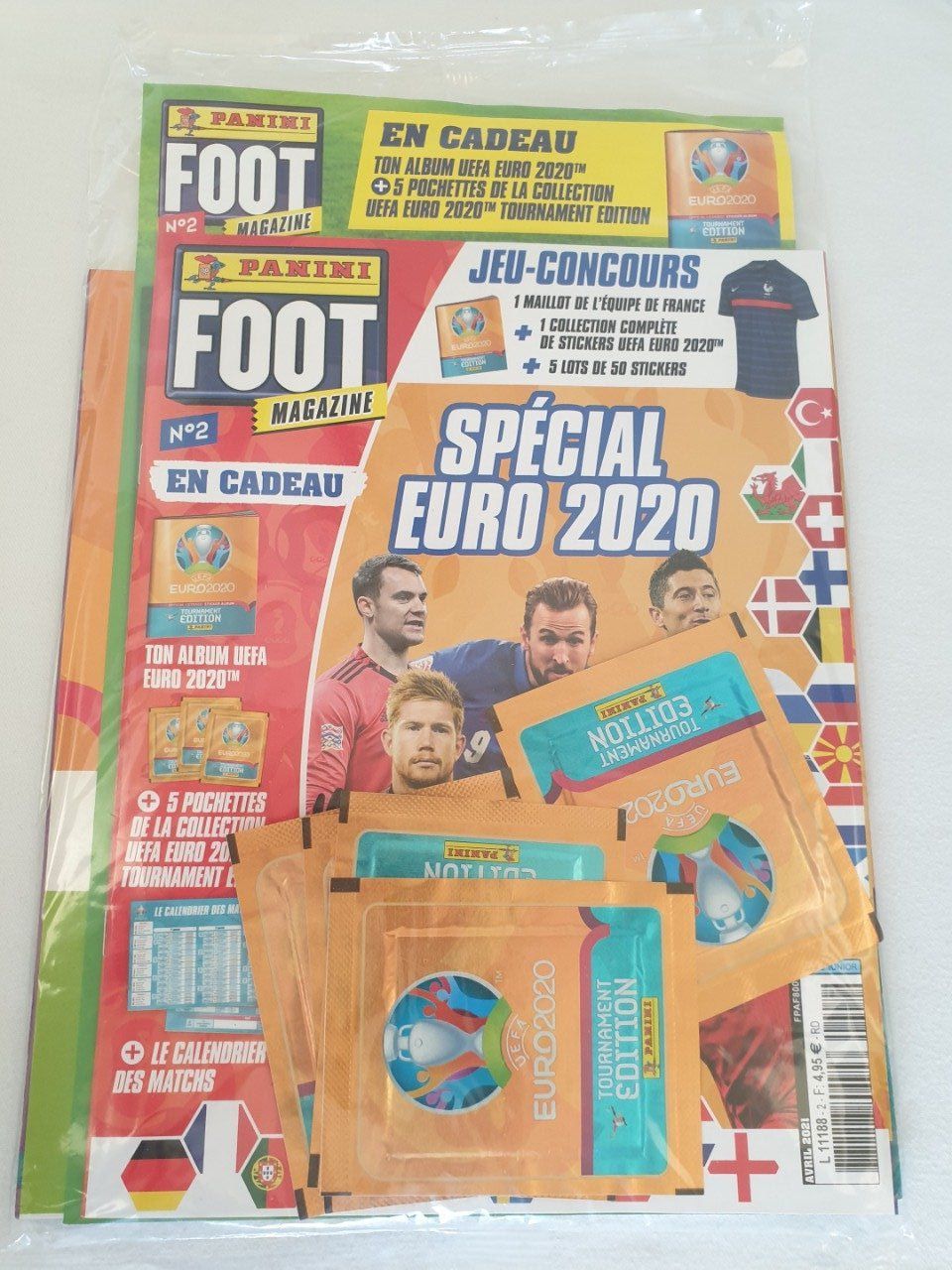 Panini Starter Pack magazine UEFA Euro 2020 tournament France