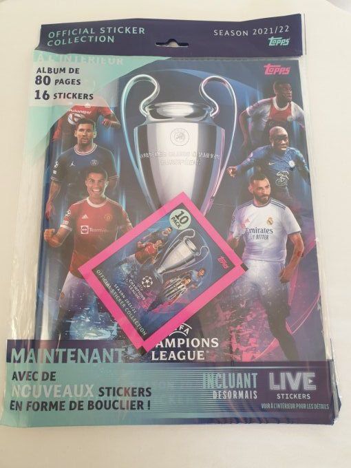 Topps Champions League 2021/2022 Starter Pack  France