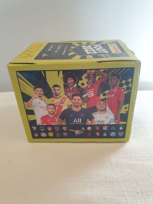 Panini Foot 2022 championnat de France box display 50 pochettes