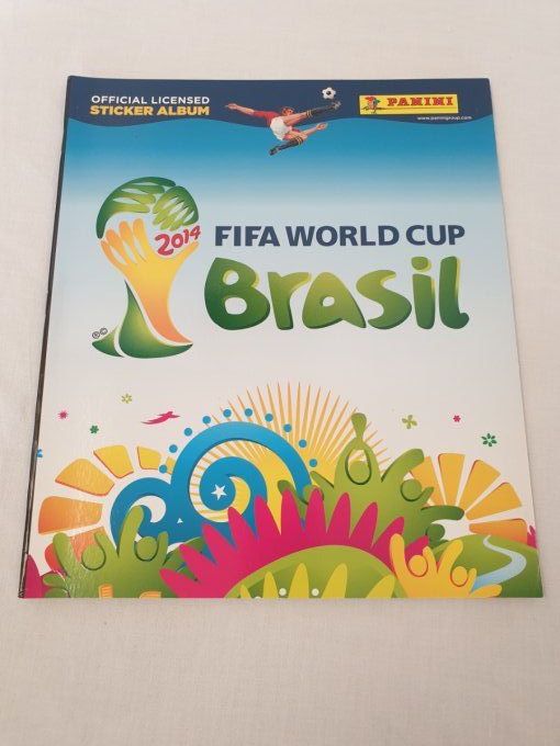 Panini Album vide Brazil 2014  planche messi