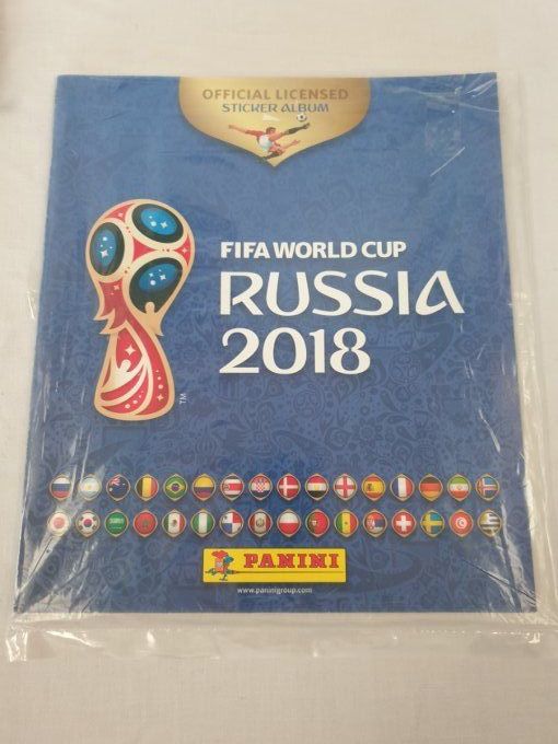 Panini Album vide Russie 2018 souple version autriche