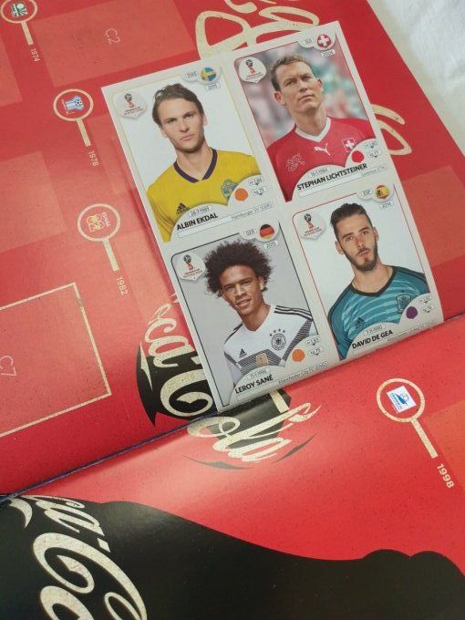 Panini Album vide Russie 2018 souple version autriche