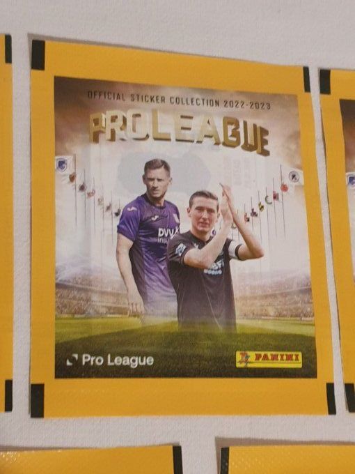 Panini Pro League 2022/2023 lot de 5 pochettes différente
