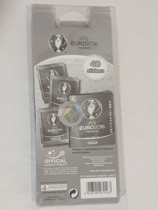 Panini Euro 2016 blister 8 pochettes version Française