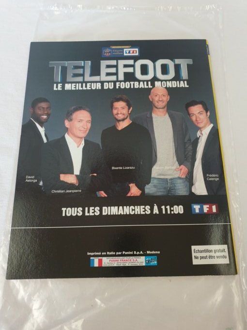 Panini Foot 2011 championnat de France Album vide