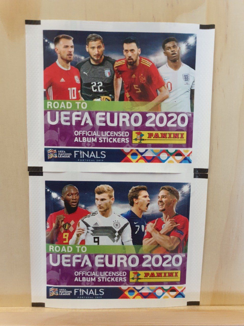 Panini Road to Euro UEFA 2020 x2 pochettes différente