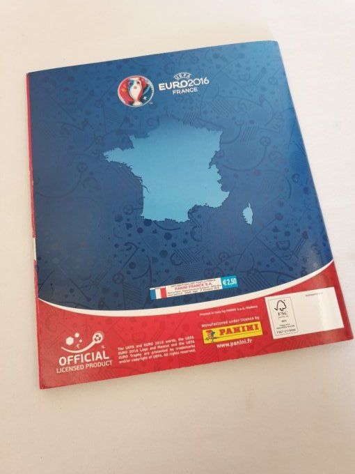 Panini Euro 2016 album complet coller + coca cola FR