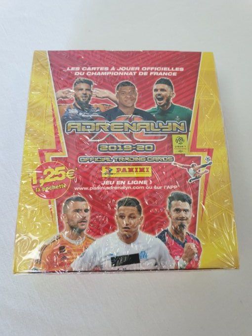 Panini box 24 pochettes adrenalyn XL  Ligue 1  Foot 2019-2020 